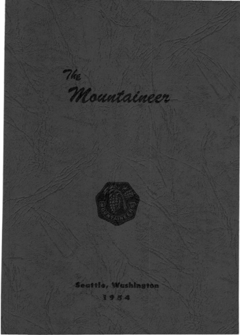 The Mountaineer 1954 cover
